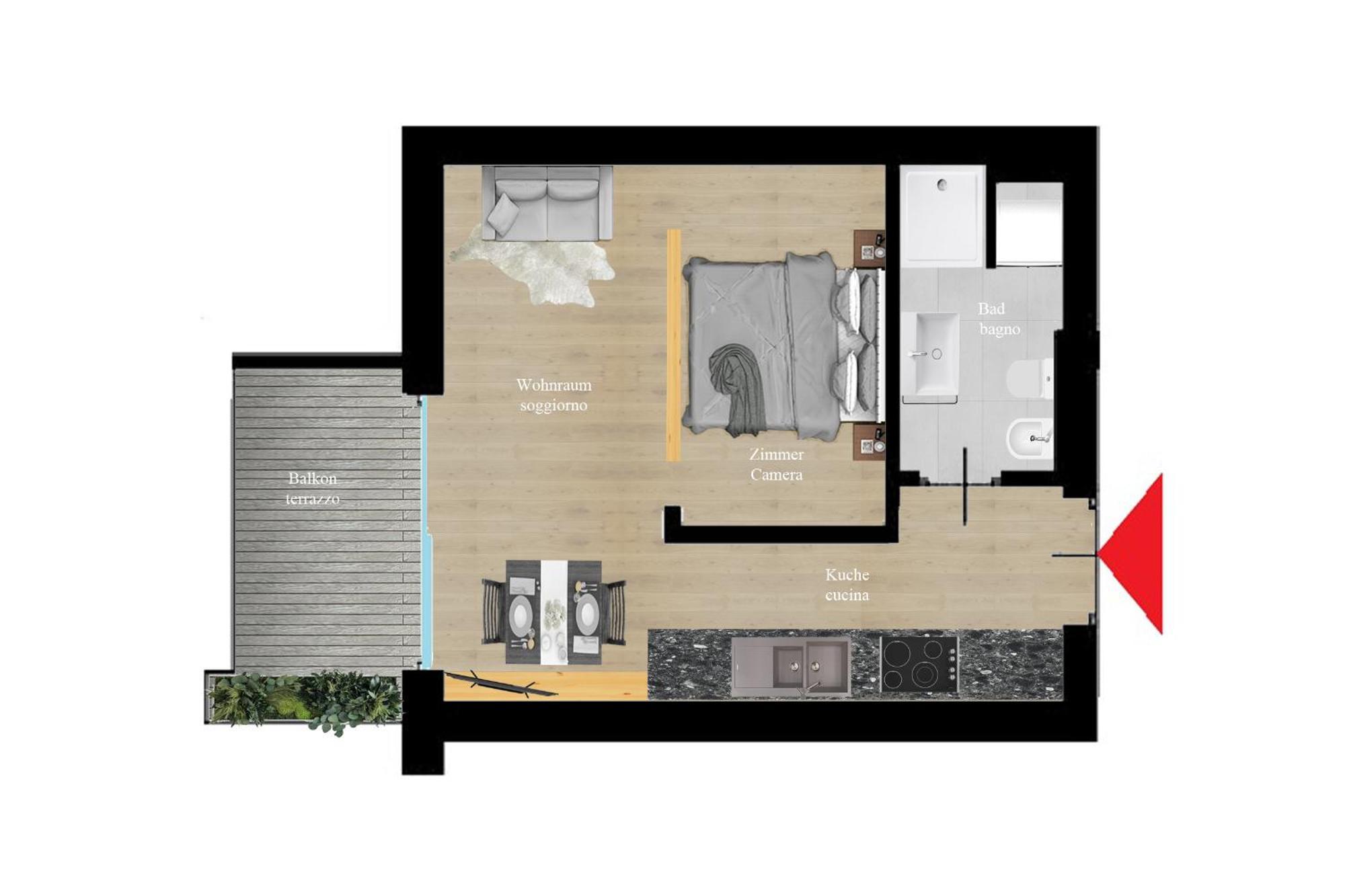 Aurturist Sesto Apartman Szoba fotó
